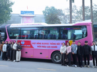TRUNG TÂM Y TẾ KHU VỰC TAM DƯƠNG HƯỞNG ỨNG CHƯƠNG TRÌNH HIẾN MÁU TÌNH NGUYỆN “GIỌT HỒNG BLOUSE TRẮNG ĐẤT TỔ” NĂM 2026