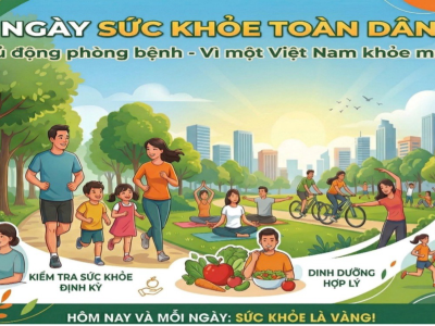 HƯỞNG ỨNG NGÀY SỨC KHỎE TOÀN DÂN 07/4